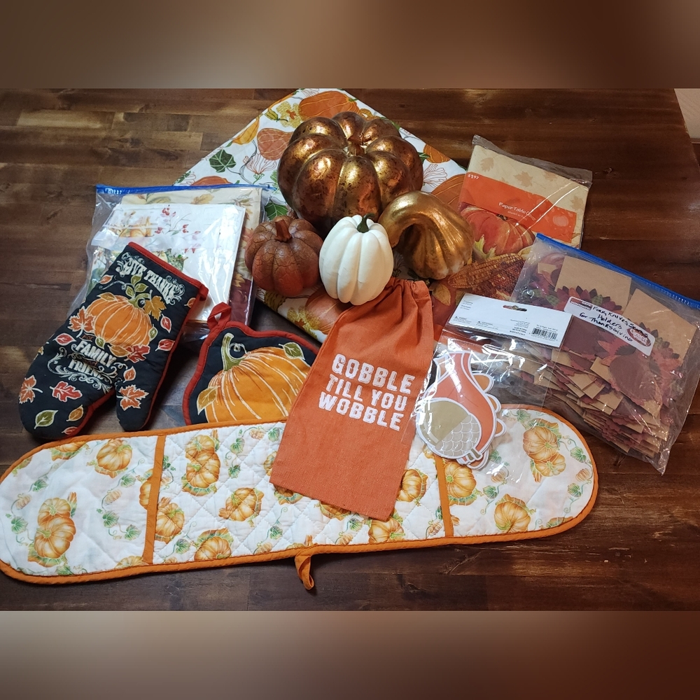 Mystery Box - Fall Thanksgiving Bundle of Table decor